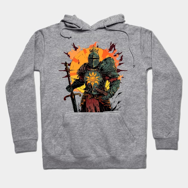 dark soul Hoodie by lets find pirate